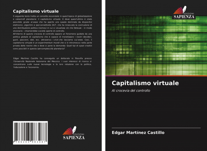Boek Capitalismo virtuale Edgar Martínez Castillo