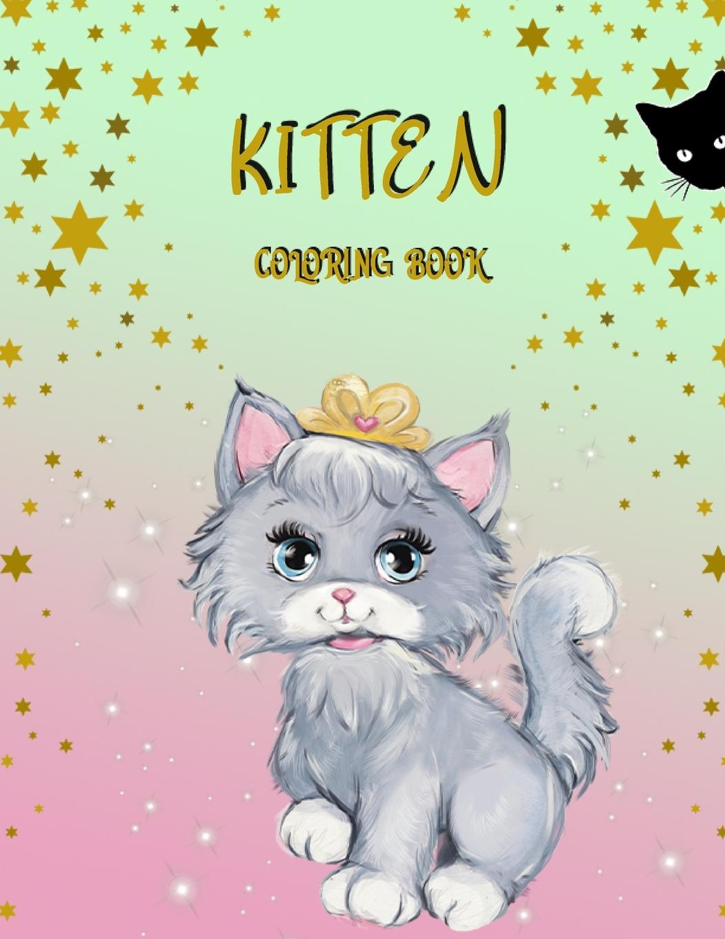 Buch Kitten Coloring Book Norea Dahlberg