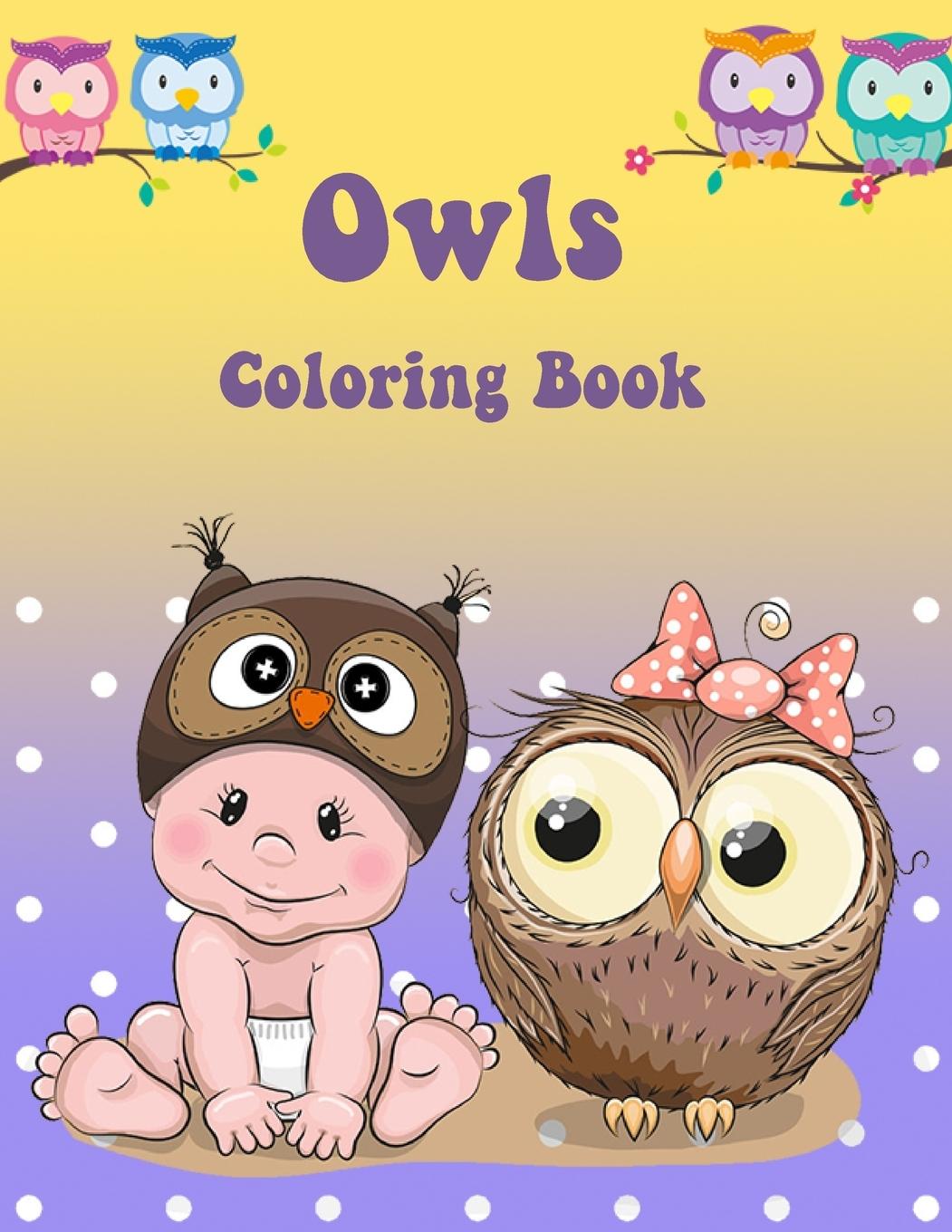 Knjiga Owl Coloring Book Norea Dahlberg