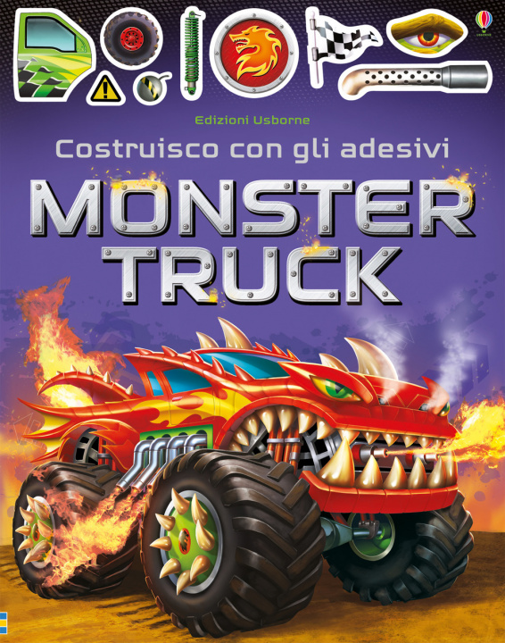 Könyv Monster truck. Con adesivi Simon Tudhope
