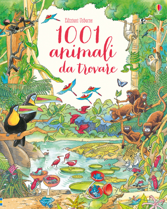 Kniha 1001 animali da trovare Ruth Brocklehurst