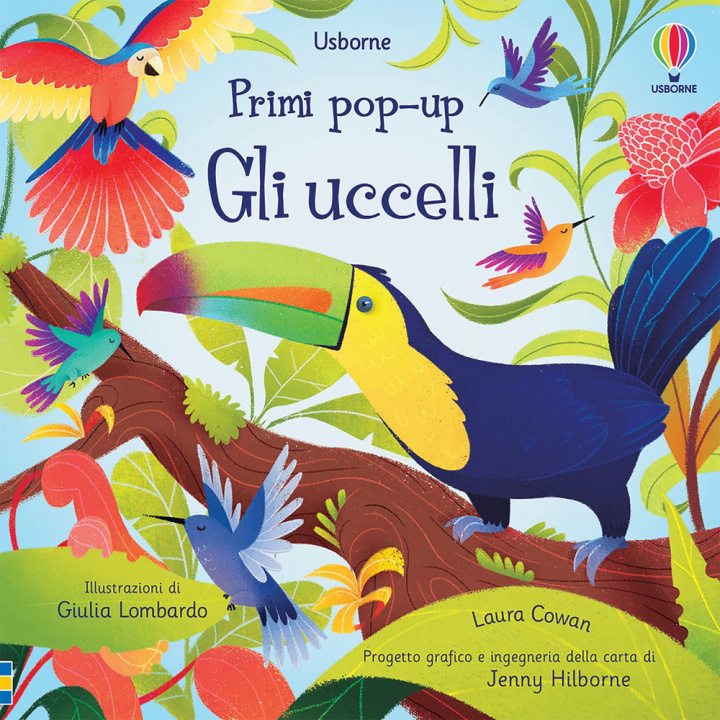 Libro uccelli. Primi pop-up Laura Cowan