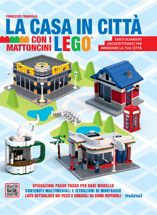 Kniha casa in città con i mattoncini Lego Francesco Frangioja