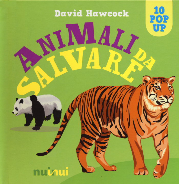 Buch Animali da salvare. Libro pop-up David Hawcock