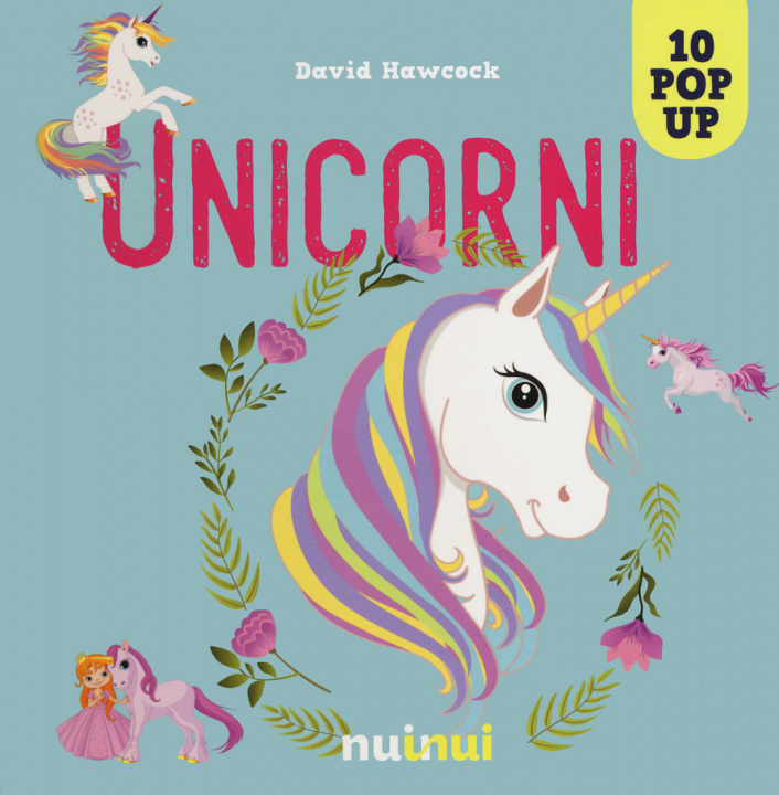 Книга Unicorni. Libro pop-up David Hawcock