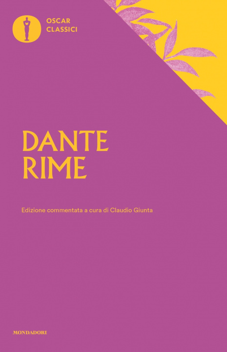 Kniha Rime Dante Alighieri