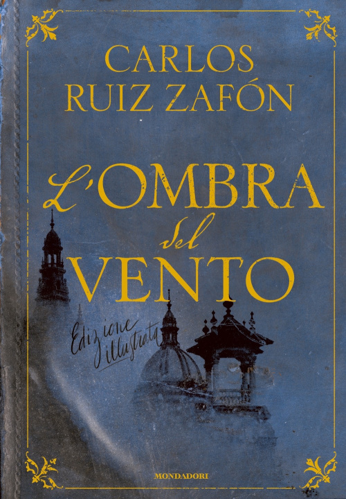 Könyv ombra del vento Carlos Ruiz Zafón