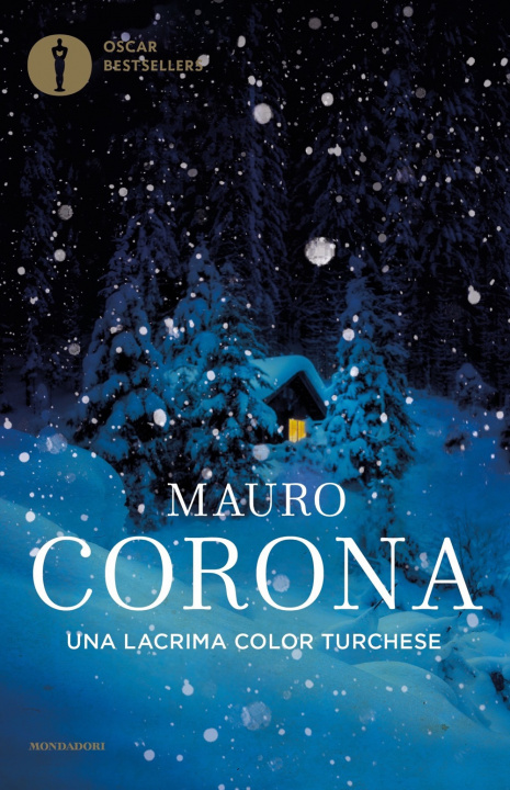 Kniha lacrima color turchese Mauro Corona