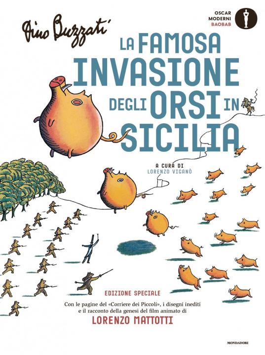 Kniha famosa invasione degli orsi in Sicilia Dino Buzzati