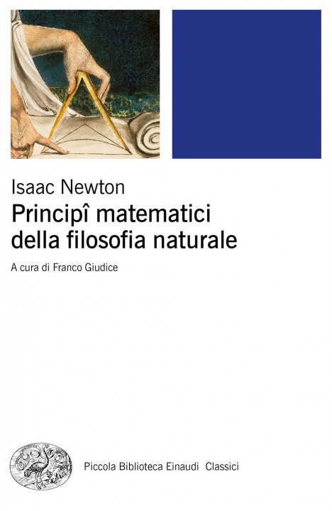 Kniha Principî matematici della filosofia naturale Isaac Newton