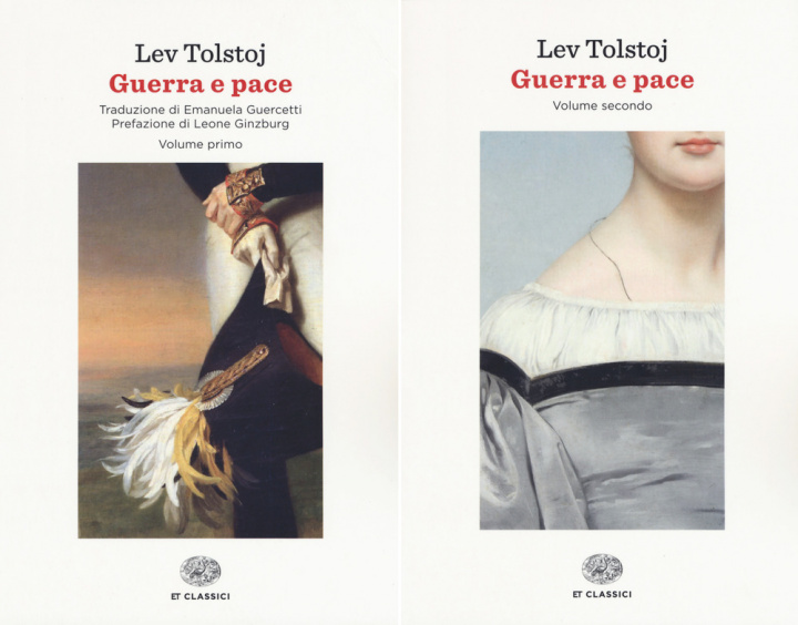 Kniha Guerra e pace Lev Tolstoj
