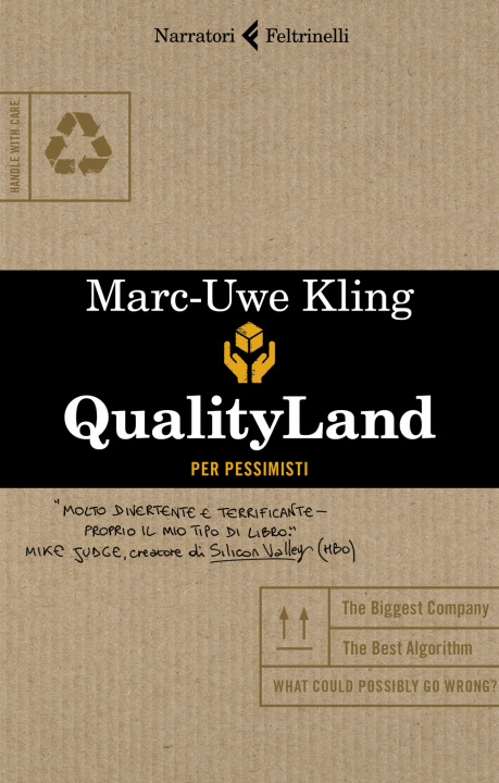 Kniha Qualityland. Per pessimisti Marc-Uwe Kling