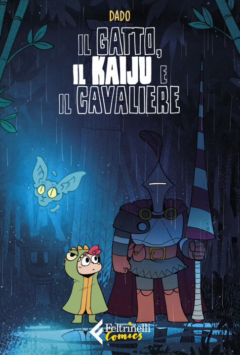 Könyv gatto, il kaiju e il cavaliere Davide Dado Caporali
