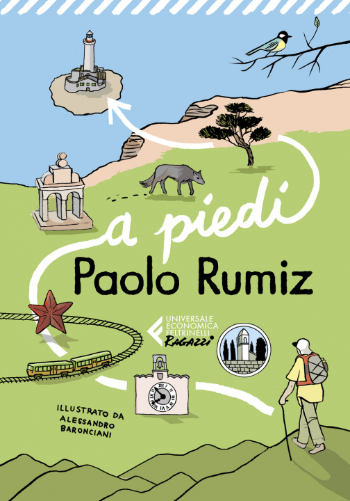 Könyv A piedi Paolo Rumiz