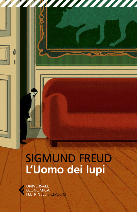 Könyv uomo dei lupi. Testo tedesco a fronte Sigmund Freud