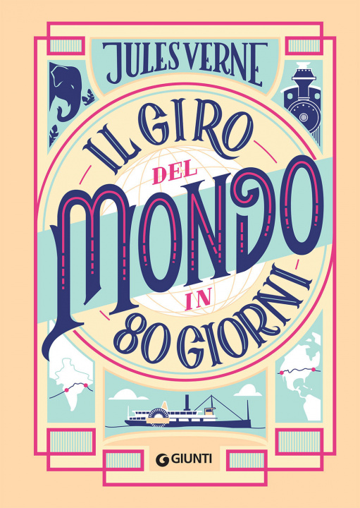 Knjiga giro del mondo in 80 giorni Jules Verne