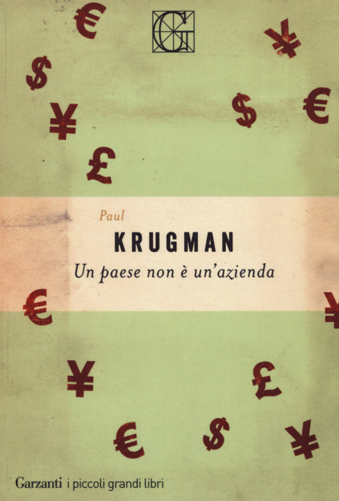 Knjiga paese non è un'azienda Paul R. Krugman