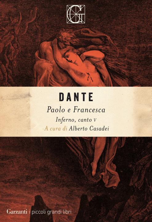 Kniha Paolo e Francesca. Inferno, canto V Dante Alighieri