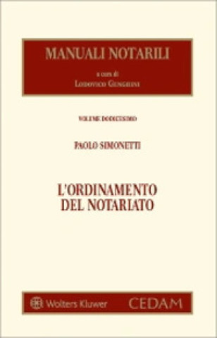 Buch ordinamento del notariato Paolo Simonetti