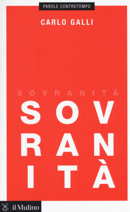 Book Sovranità Carlo Galli