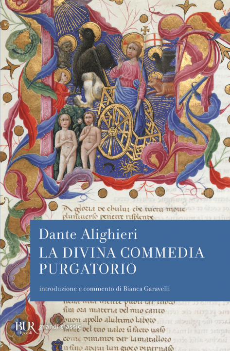 Kniha Divina Commedia. Purgatorio Dante Alighieri