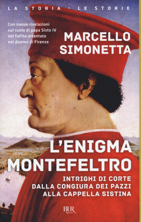 Kniha enigma Montefeltro Marcello Simonetta