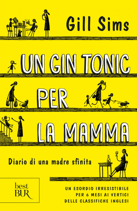 Kniha gin tonic per la mamma. Diario di una madre sfinita Gill Sims