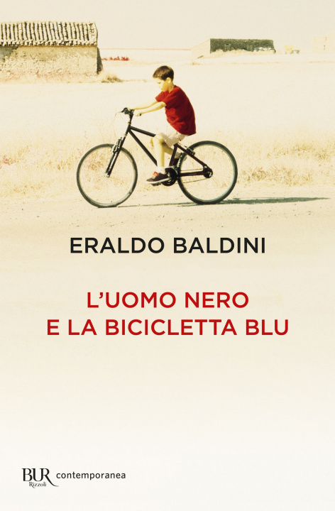 Książka uomo nero e la bicicletta blu Eraldo Baldini