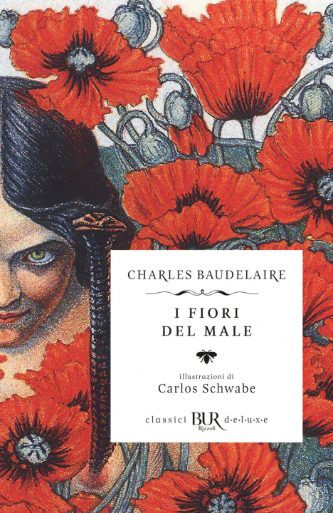 Książka fiori del male. Testo francese a fronte Charles Baudelaire