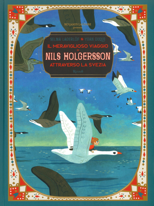 Carte viaggio meraviglioso di Nils Holgersson Selma Lagerlöf
