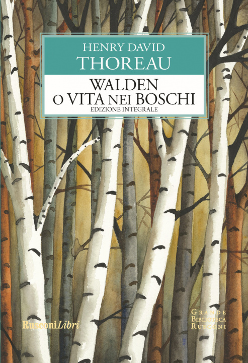 Książka Walden o Vita nei boschi Henry David Thoreau