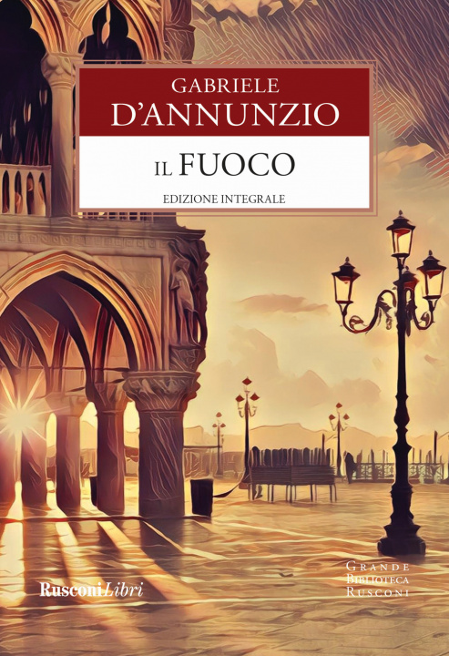 Knjiga fuoco Gabriele D'Annunzio