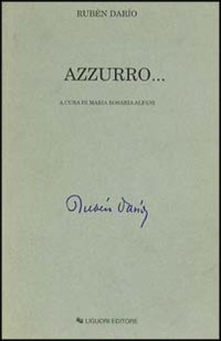 Книга Azzurro... Rubén Darío