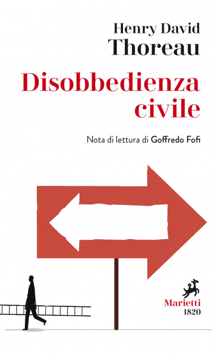 Книга Disobbedienza civile Henry David Thoreau