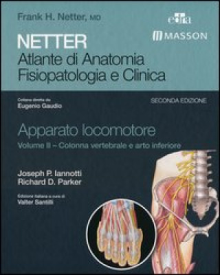 Kniha Netter. Atlante di anatomia. Fisiopatologia e clinica. Apparato locomotore Joseph P. Iannotti