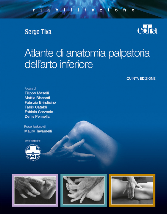 Carte Atlante di anatomia palpatoria dell'arto inferiore Serge Tixa