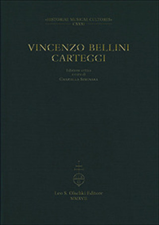 Knjiga Carteggi Vincenzo Bellini