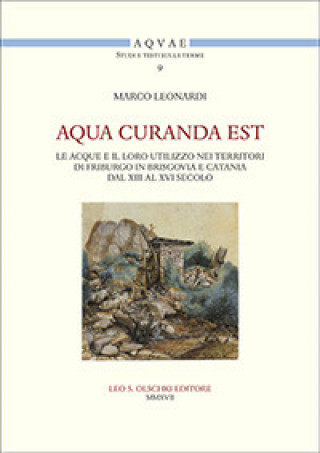 Kniha Aqua curanda est. Le acque e il loro utilizzo nei territori di Friburgo in Brisgovia e Catania dal XIII al XVI secolo Marco Leonardi