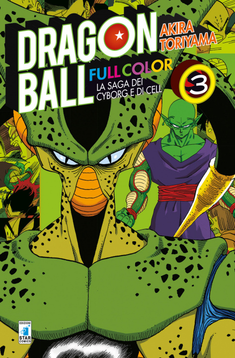 Książka saga dei cyborg e di Cell. Dragon Ball full color Akira Toriyama