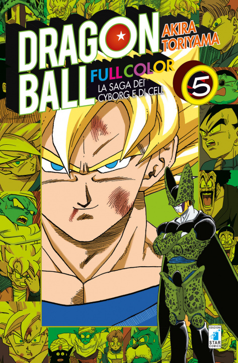 Könyv saga dei cyborg e di Cell. Dragon Ball full color Akira Toriyama