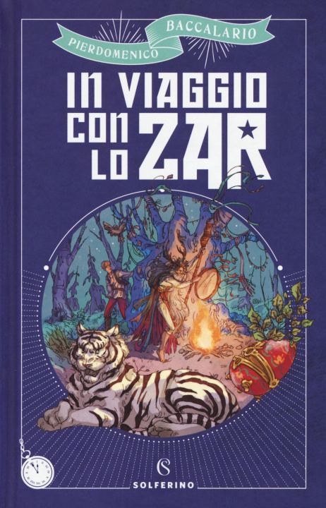 Knjiga In viaggio con lo zar Pierdomenico Baccalario