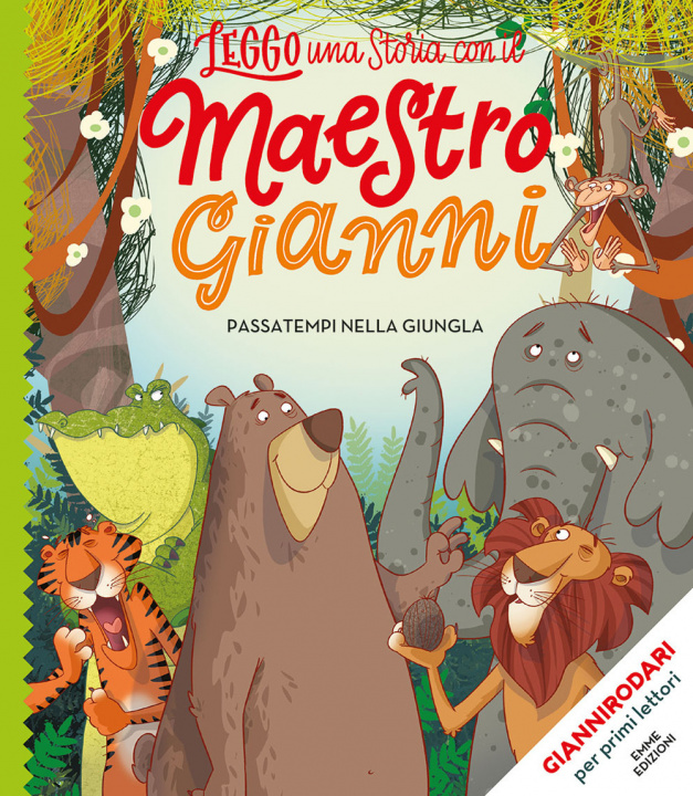Книга Passatempi nella giungla. Stampatello maiuscolo Gianni Rodari