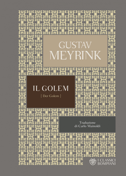 Book golem Gustav Meyrink