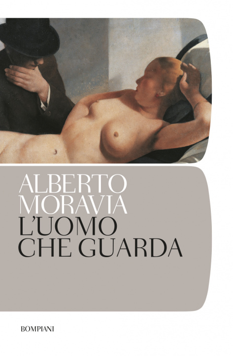 Book uomo che guarda Alberto Moravia