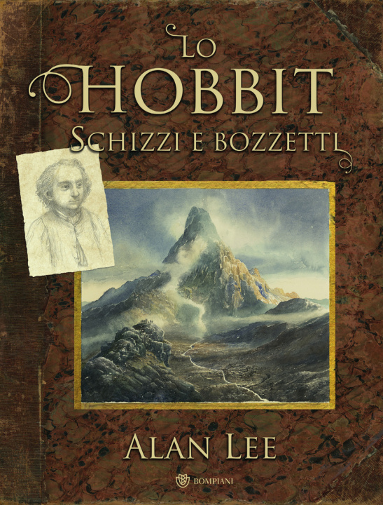 Knjiga Hobbit. Schizzi e bozzetti Alan Lee