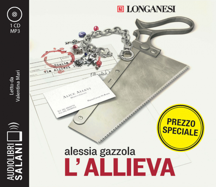 Audio allieva letto da Valentina Mari. Audiolibro. CD Audio formato MP3 Alessia Gazzola