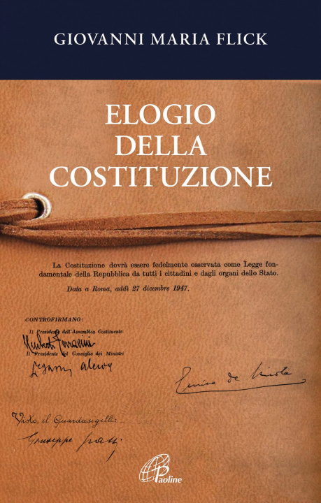 Kniha Elogio della Costituzione Giovanni Maria Flick