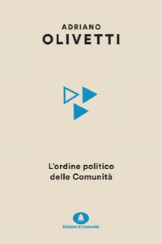 Könyv ordine politico delle comunità Adriano Olivetti