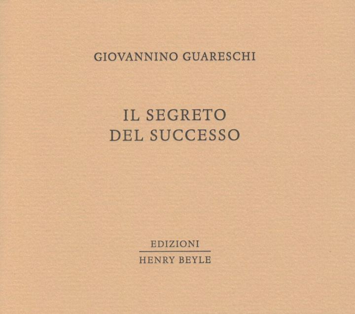 Kniha segreto del successo Giovanni Guareschi