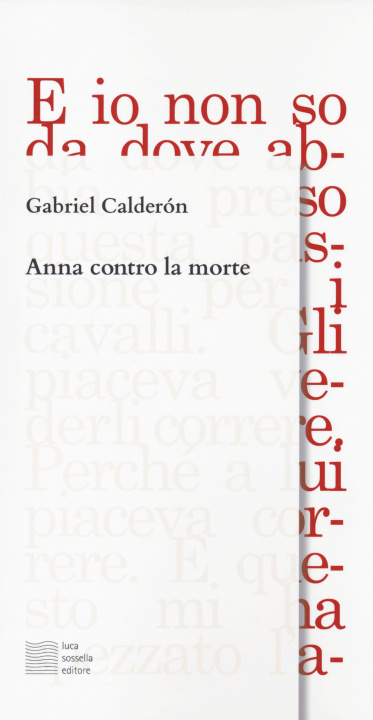Kniha Anna contro la morte Gabriel Calderón
